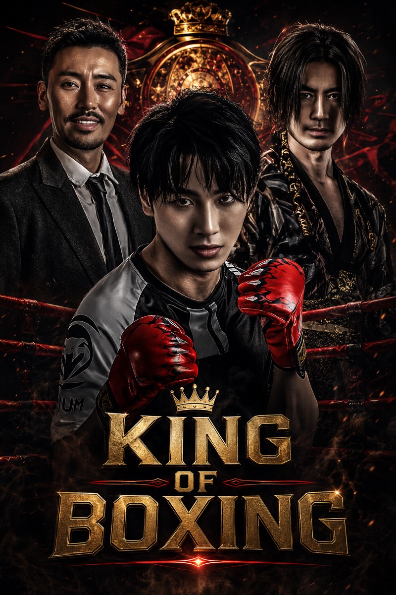 King of Boxing fighting sports drama poster